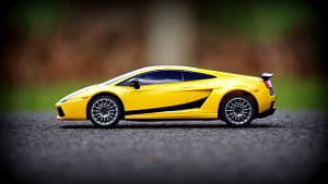 yellow toy car